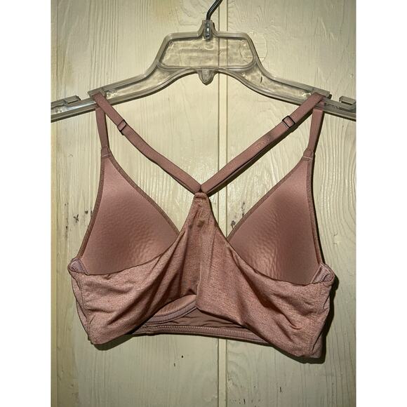 34C Adore Me Bra Wirefree No Wire Wireless Comfort Racerback Pull Over Tan - Picture 3 of 6